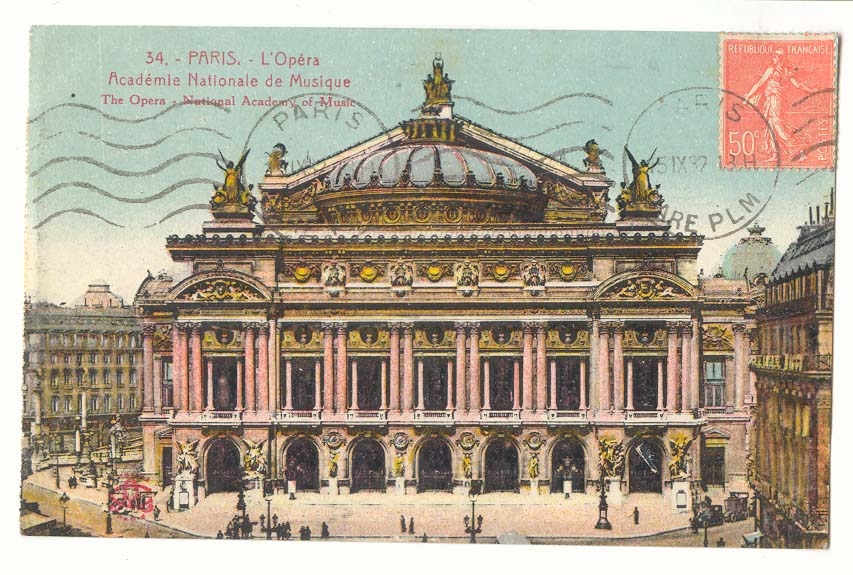 Paris (9eme) CPA L'Opera Academie nationale de musique 