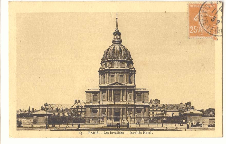 Paris (7eme) CPA Les Invalides 