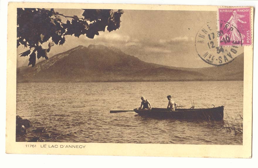 CPA Le lac d'Annecy