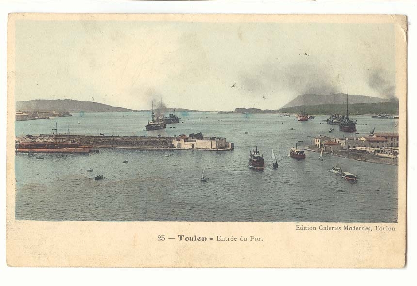 Toulon CPA Entree du port