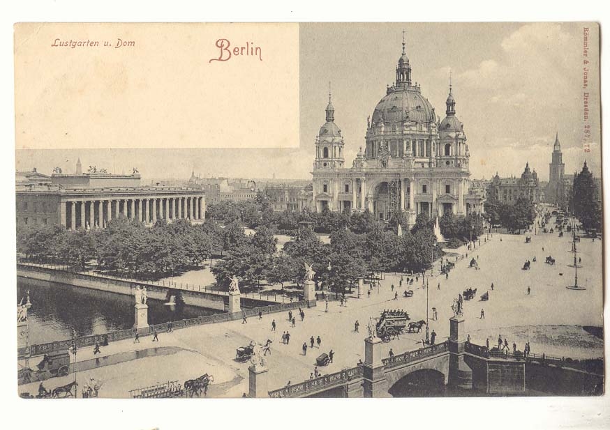 Allemagne Berlin CPA Lustgarten 