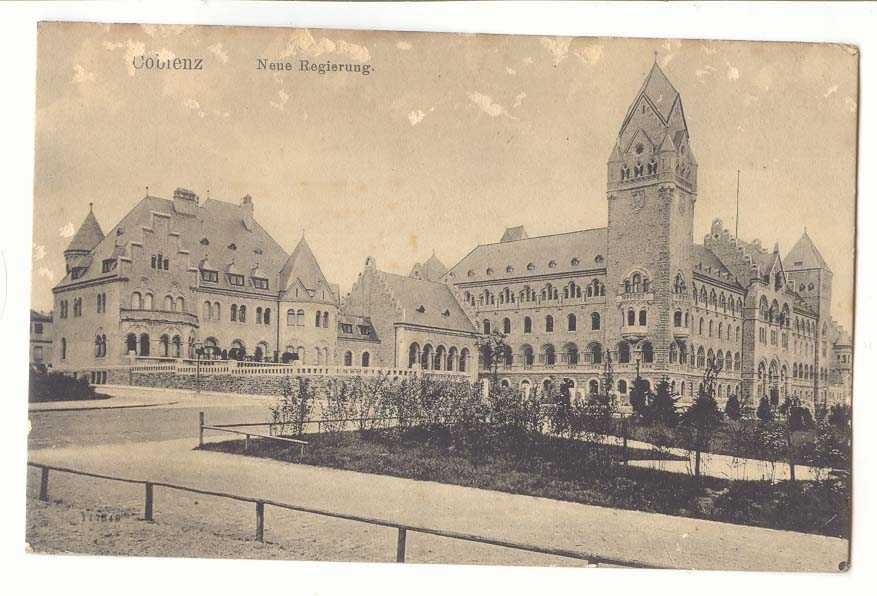 Allemagne Coblenz CPA Neue Regierung