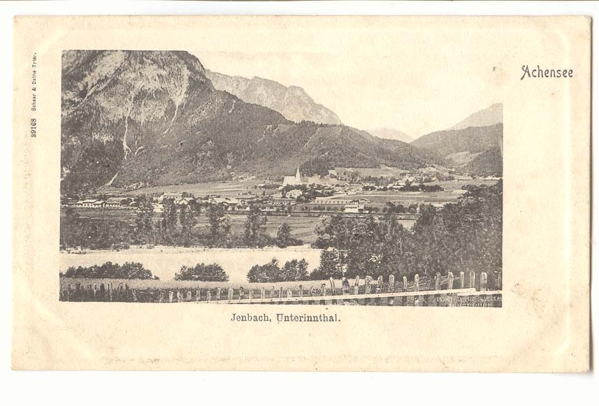 Allemagne Achensee CPA Jenbach Unterinnthal