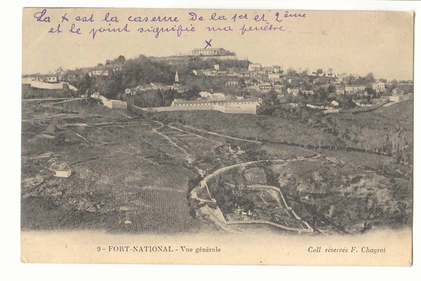 Algerie Fort National CPA Vue generale
