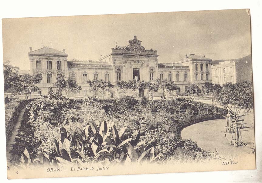 Algerie Oran CPA Le palais de justice