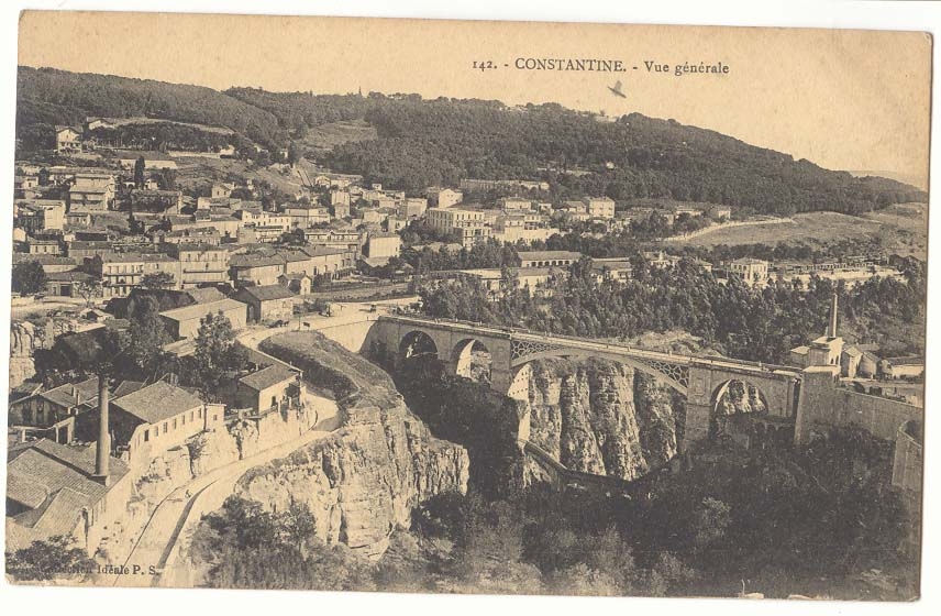 Algerie Constantine CPA Vue generale