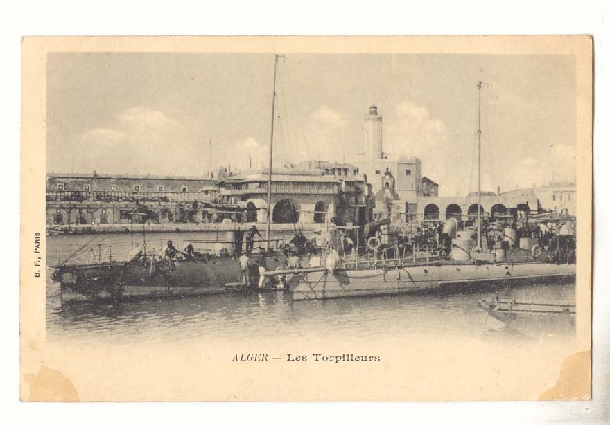 Algerie Alger CPA Les torpilleurs