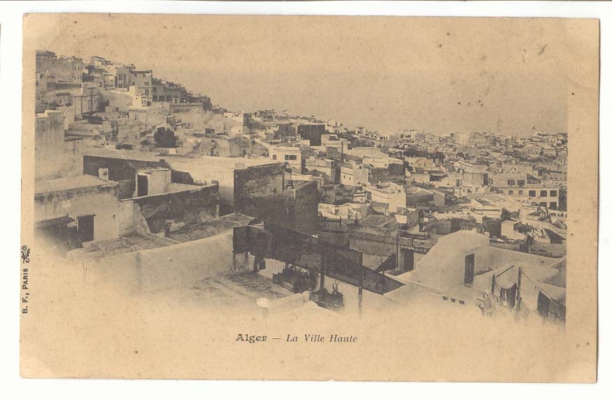 Algerie Alger CPA La ville haute