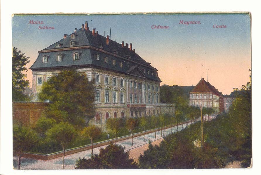 Mainz Mayence CPA Chateau