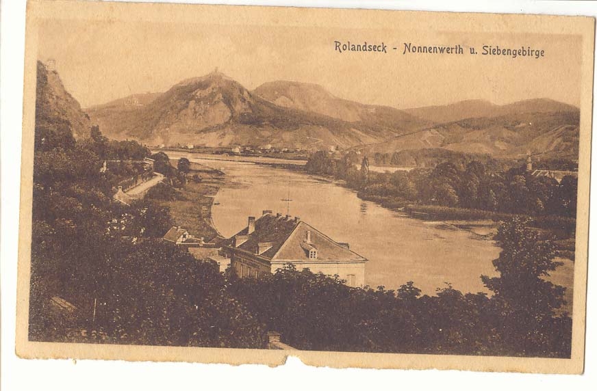Allemagne Rolandseck CPA Nonnewerth u Siebengebirge