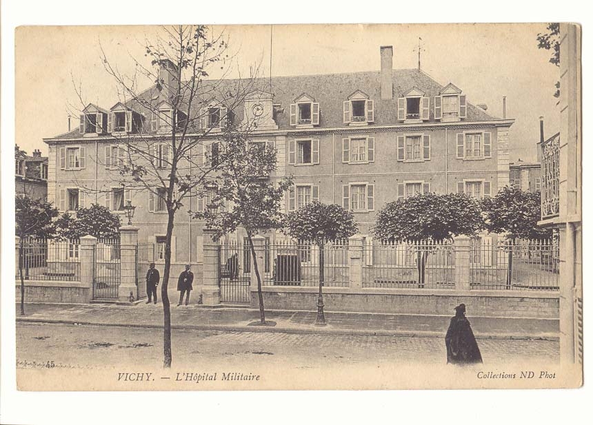 Vichy CPA l'hopital militaire