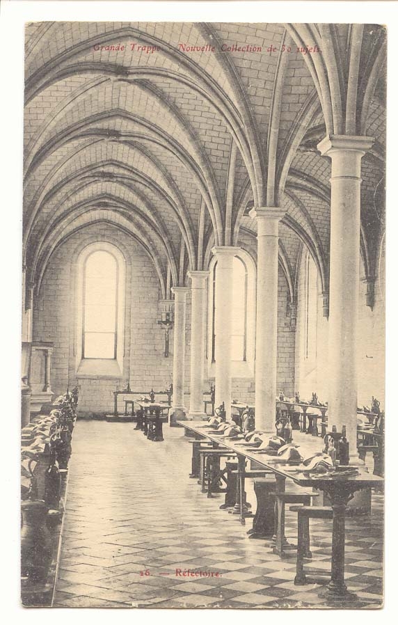 Grande Trappe CPA Refectoire