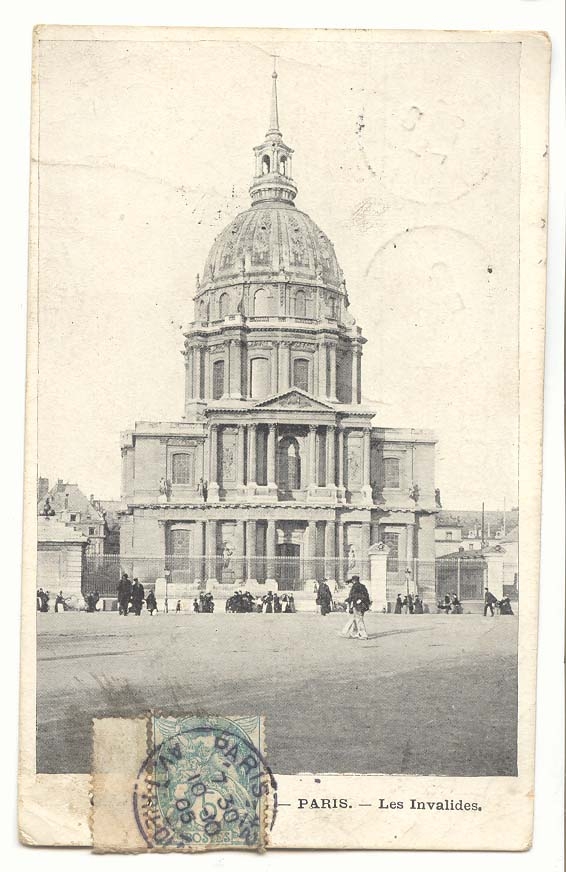 Paris (7eme) CPA Les Invalides