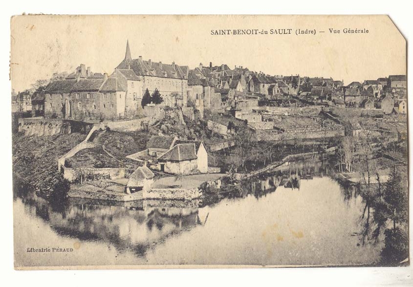 Saint Benoit du Sault CPA Vue generale
