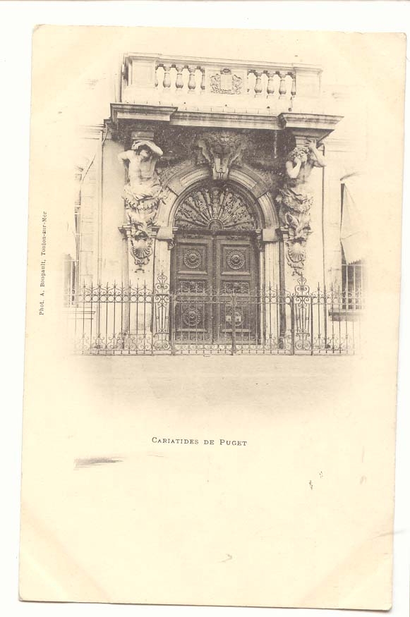 CPA Cariatides de Puget