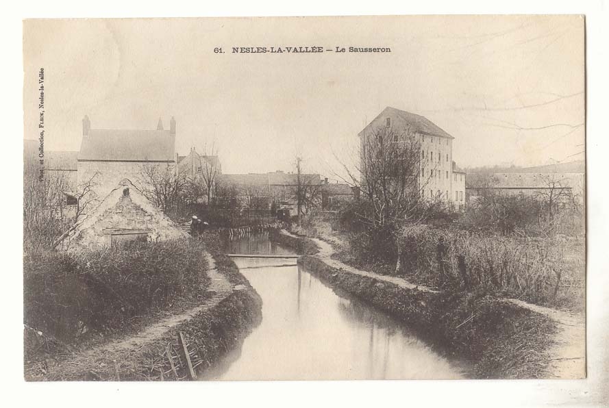 Nesles la Vallee CPA Le Sausseron