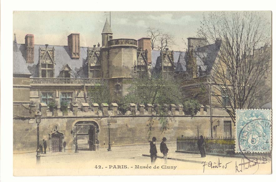 Paris (5eme) CPA Musee de Cluny