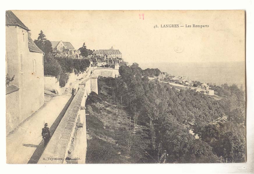 Langres CPA Les remparts
