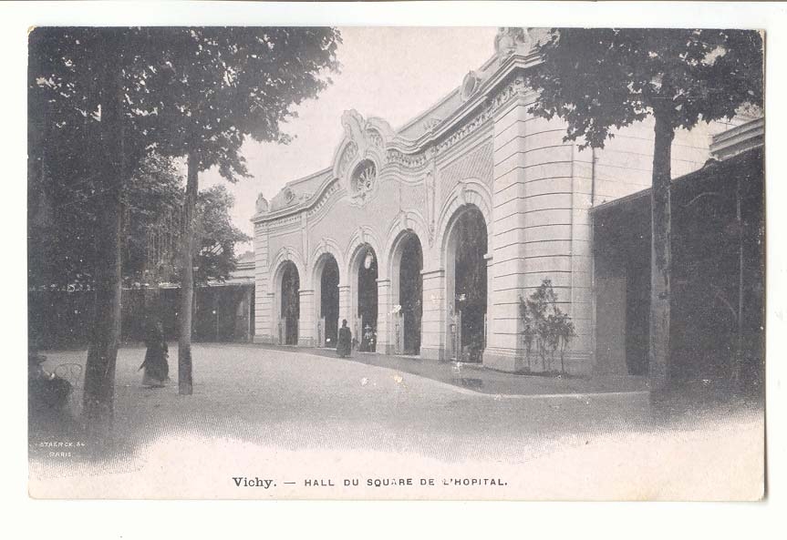 Vichy CPA Hall du square de l'hopital