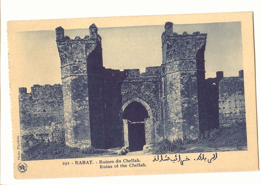 Maroc Rabat CPA Ruines du Chellah