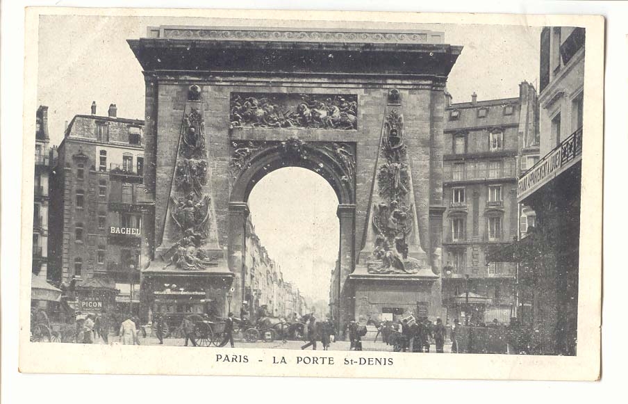 Paris (11eme) CPA La porte St Denis
