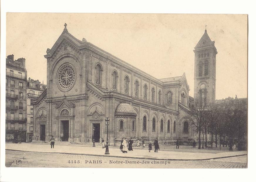 Paris (5eme) CPA Notre DAme des Champs