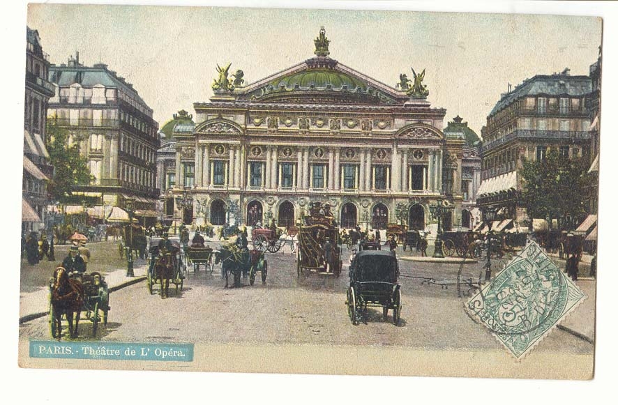 Paris (9eme) CPA Theatre de l'opera