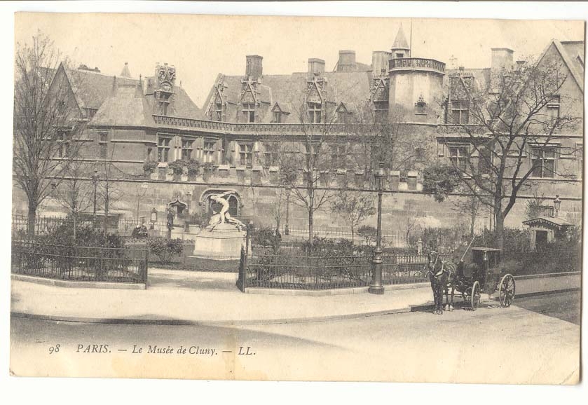 Paris (5eme) CPA Le musee de Cluny