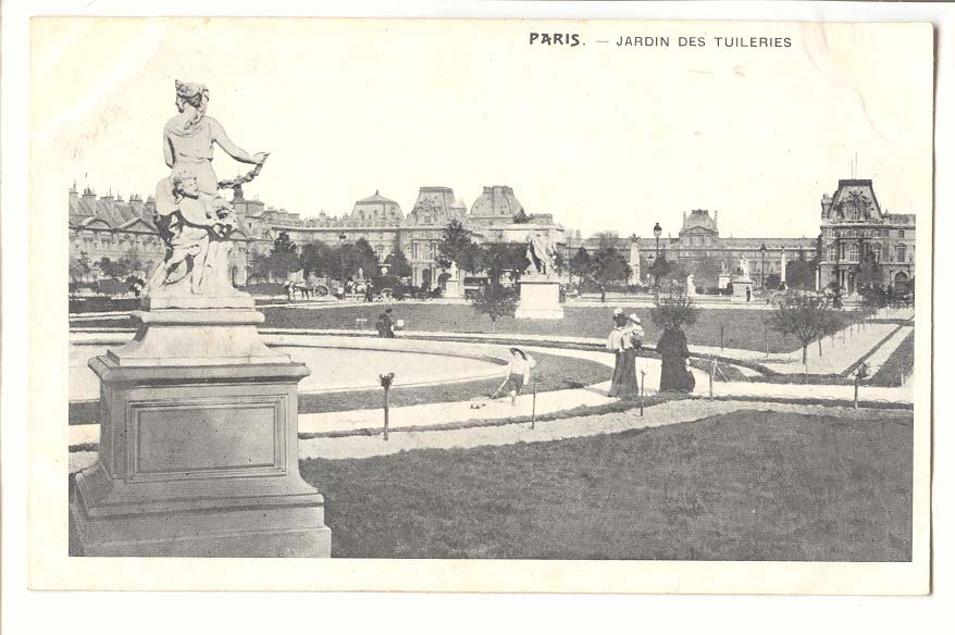 Paris (1er) CPA Jardin des Tuileries
