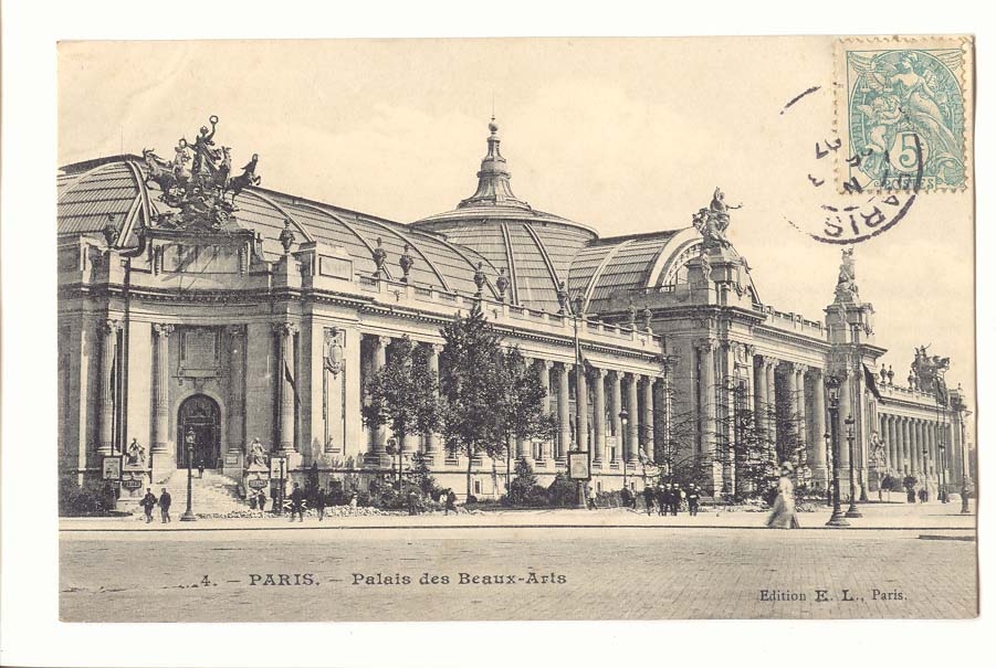 Paris (8eme) CPA Palais des Beaux Arts