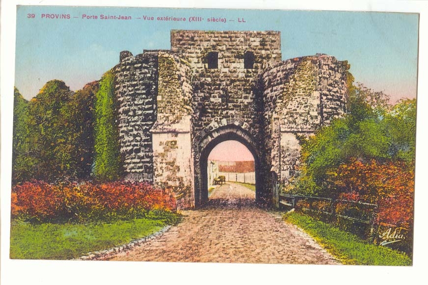 Provins CPA Porte Saint Jean Vue exterieure (13eme)