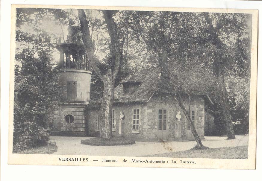 Versailles CPA Hameau de Marie Antoinette : la laiterie