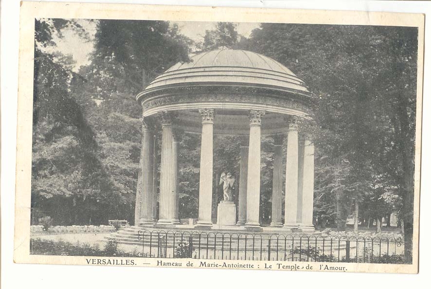 Versailles CPA Hameau de Marie Antoinette : le temple de l'amour