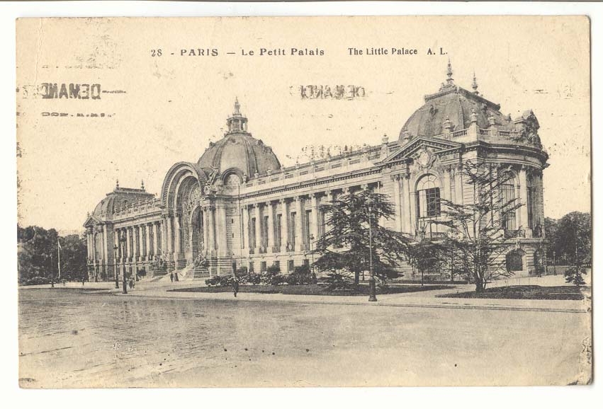 Paris (8eme) CPA Le petit Palais 