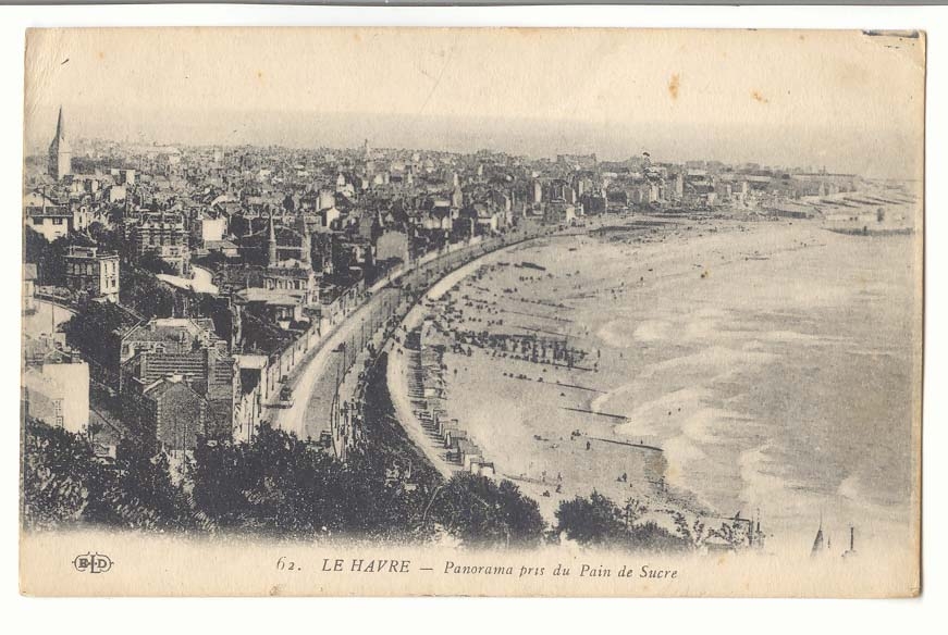 Le Havre CPA Panorama pris du pain de sucre