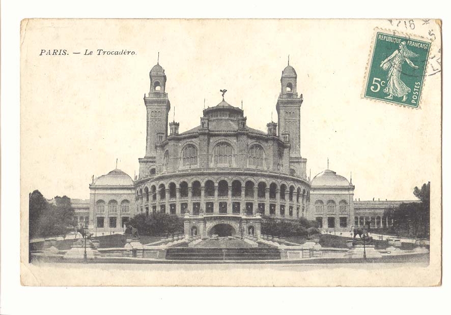Paris (7eme) CPA Le Trocadero