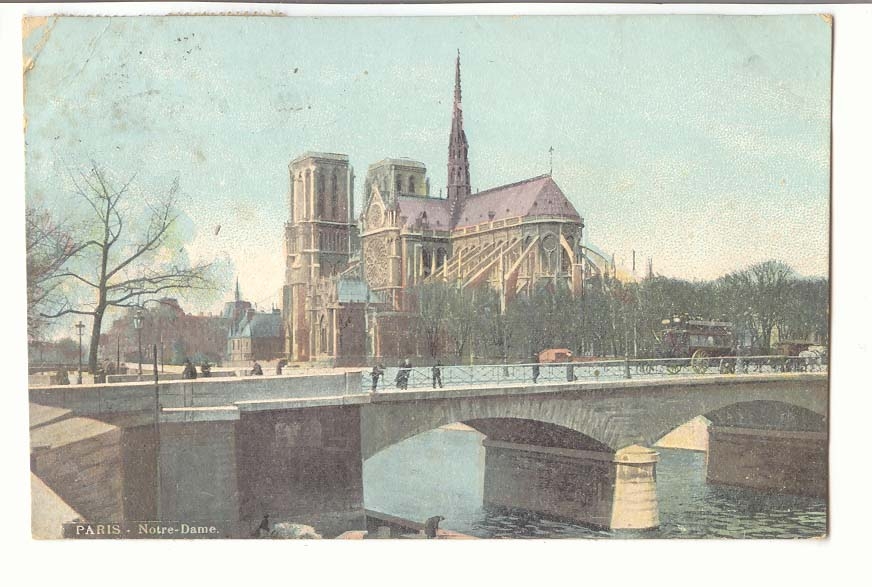 Paris (1er) CPA Notre Dame