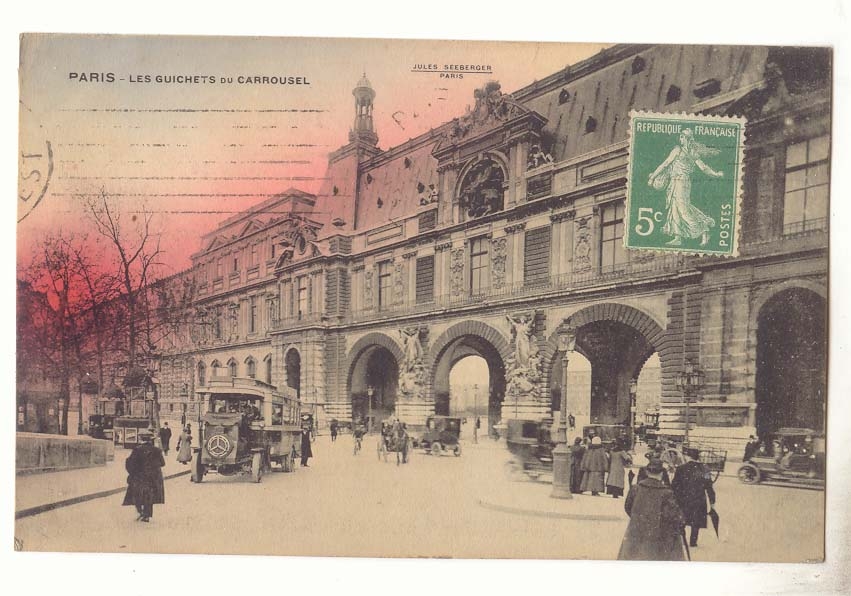 Paris (1er) CPA Les guichets du Carrousel (Louvre)