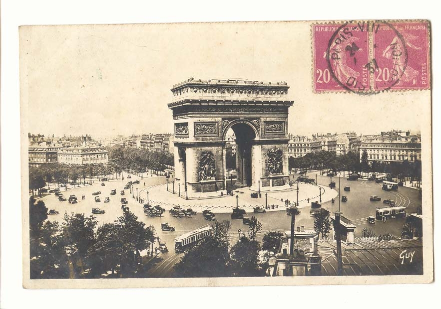 Paris (8eme) CPA Place de l'Etoile