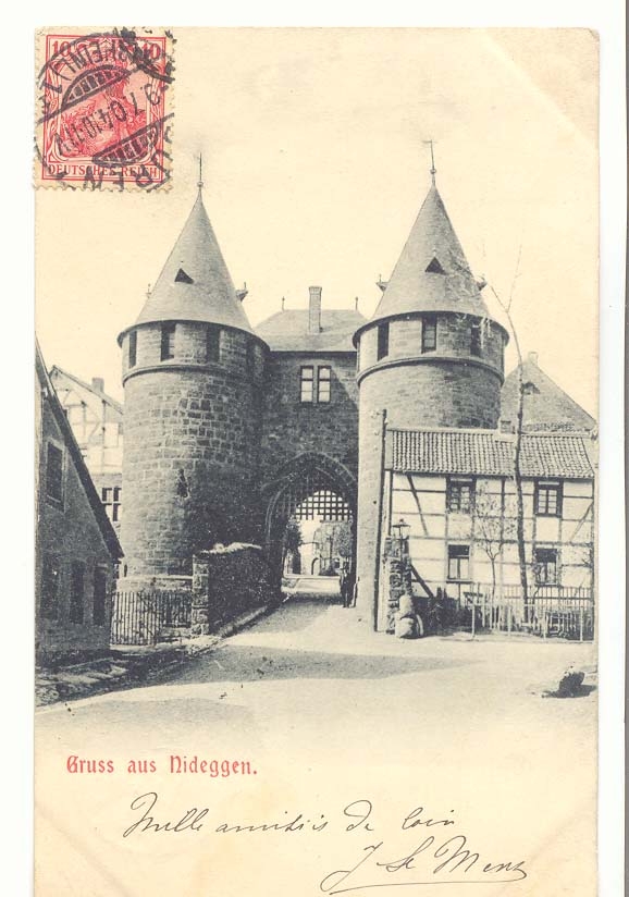 Allemagne CPA Gruss aus Nideggen