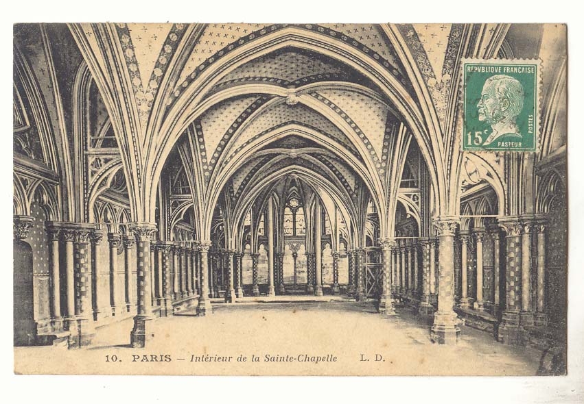 Paris (1er) CPA Interieur de la SAitne Chapelle
