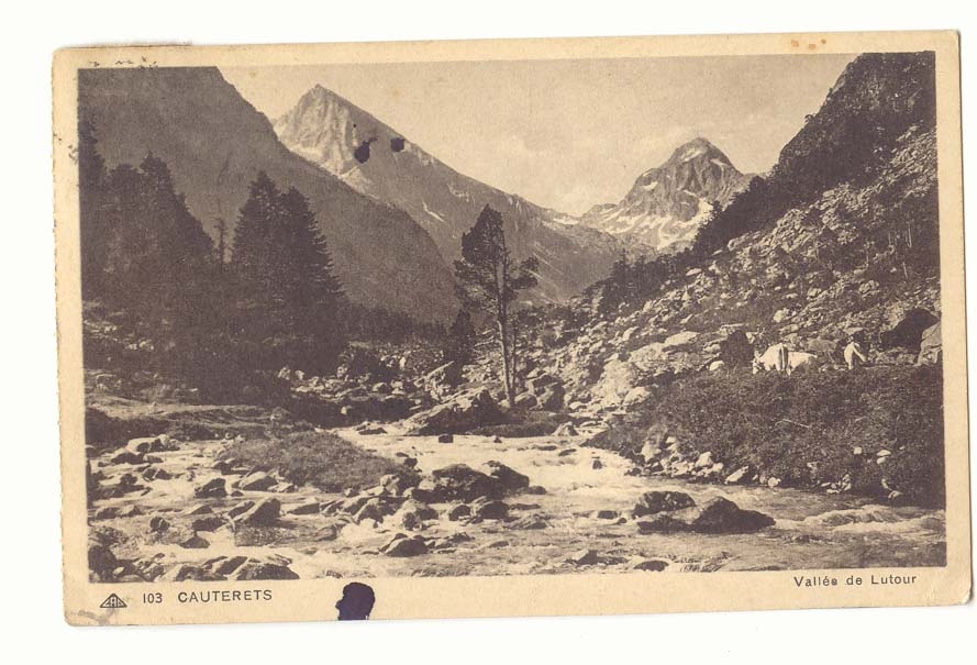 Cauterets CPA Vallee de Lutour