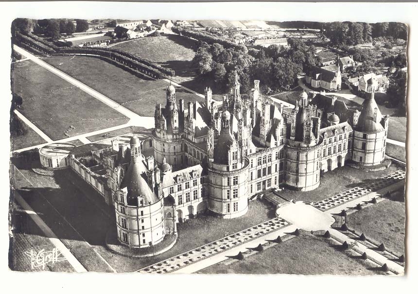 chambord CPA Vue aerienne Le chateau