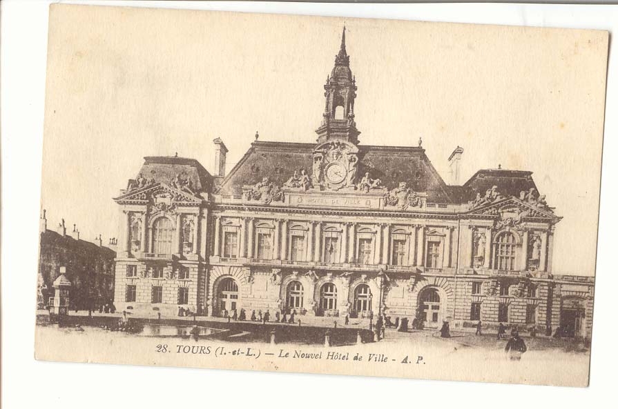 Tours CPA Le nouvel hotel de ville