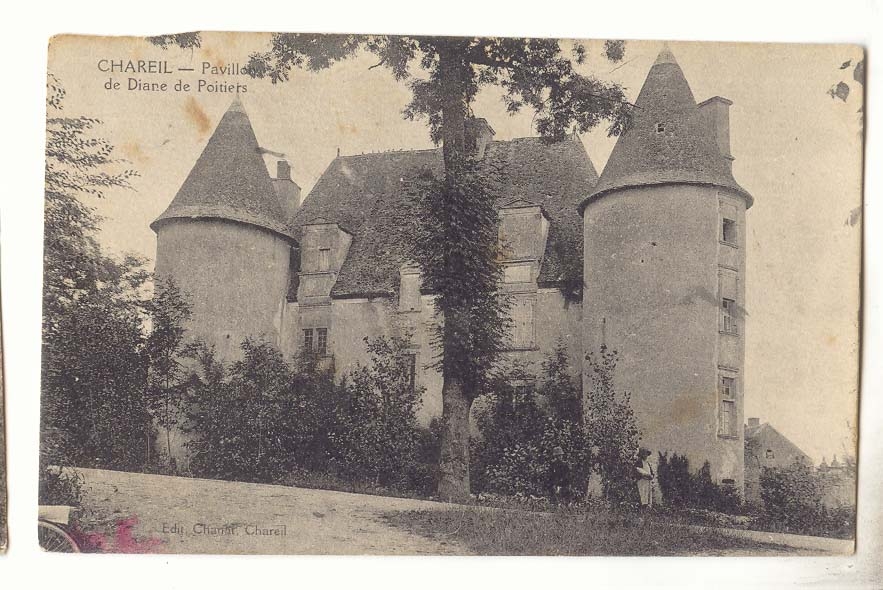 Chareil CPA Pavillon de Diane de Poitiers