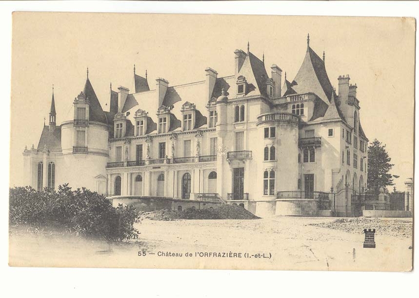 CPA Chateau de l'Orfraziere