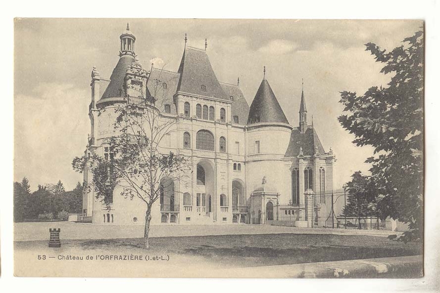 CPA Chateau de l'Orfraziere