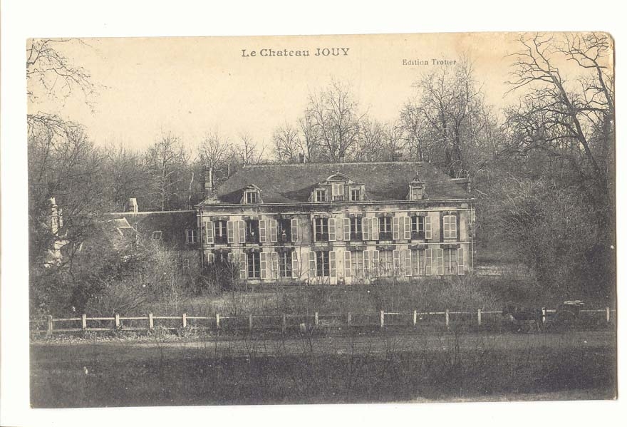 CPA Le chateau Jouy