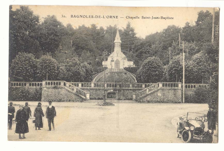 Bagnoles de l'orne CPA Chapelle Saint Jean Baptiste