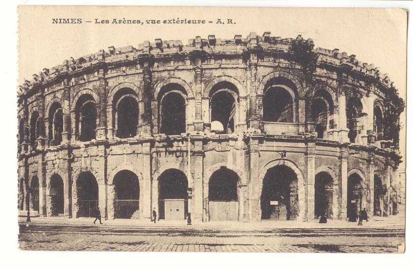 Nimes CPA Les arenes vue exterieure